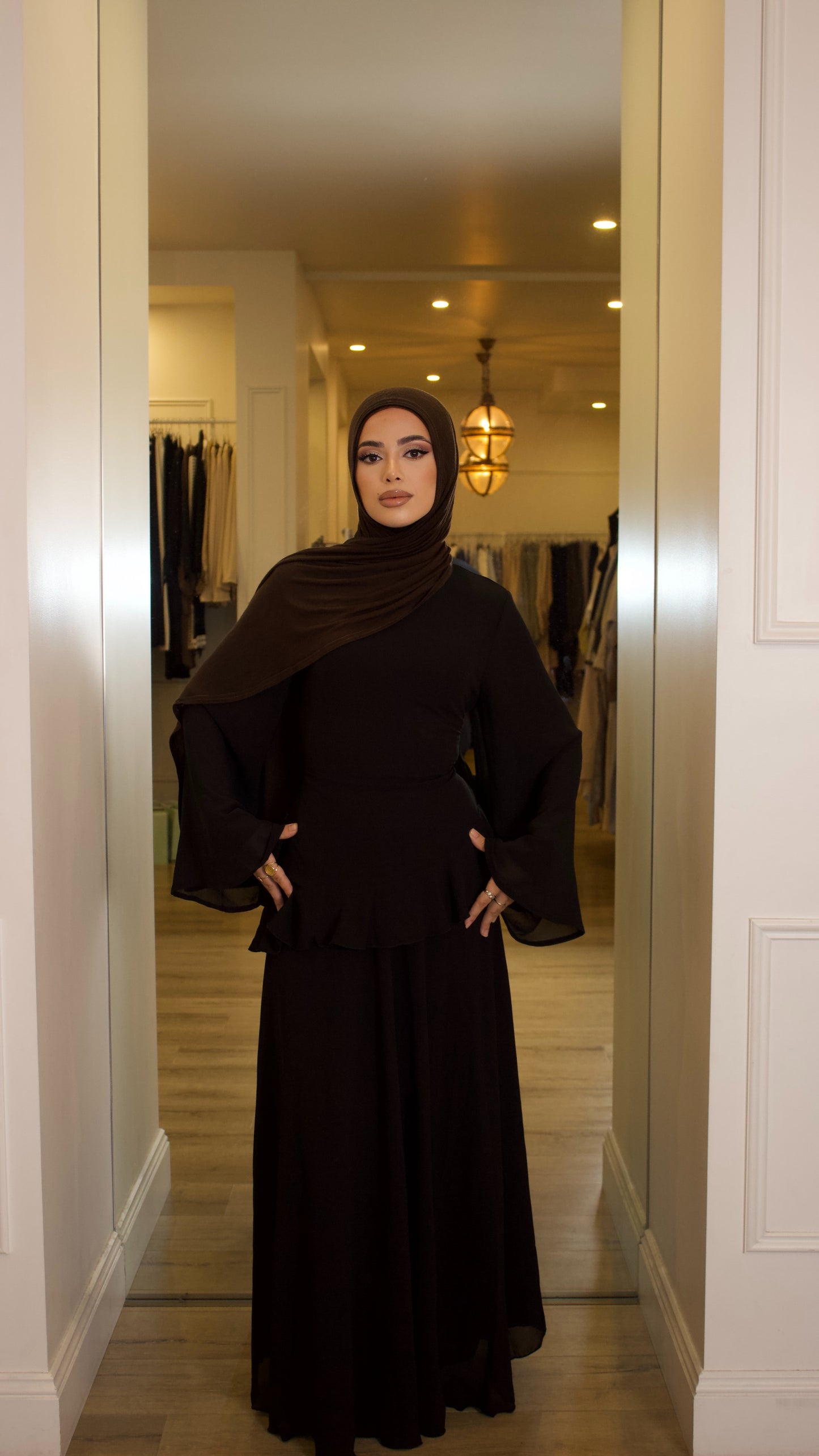 THE PEPLUM DRESS