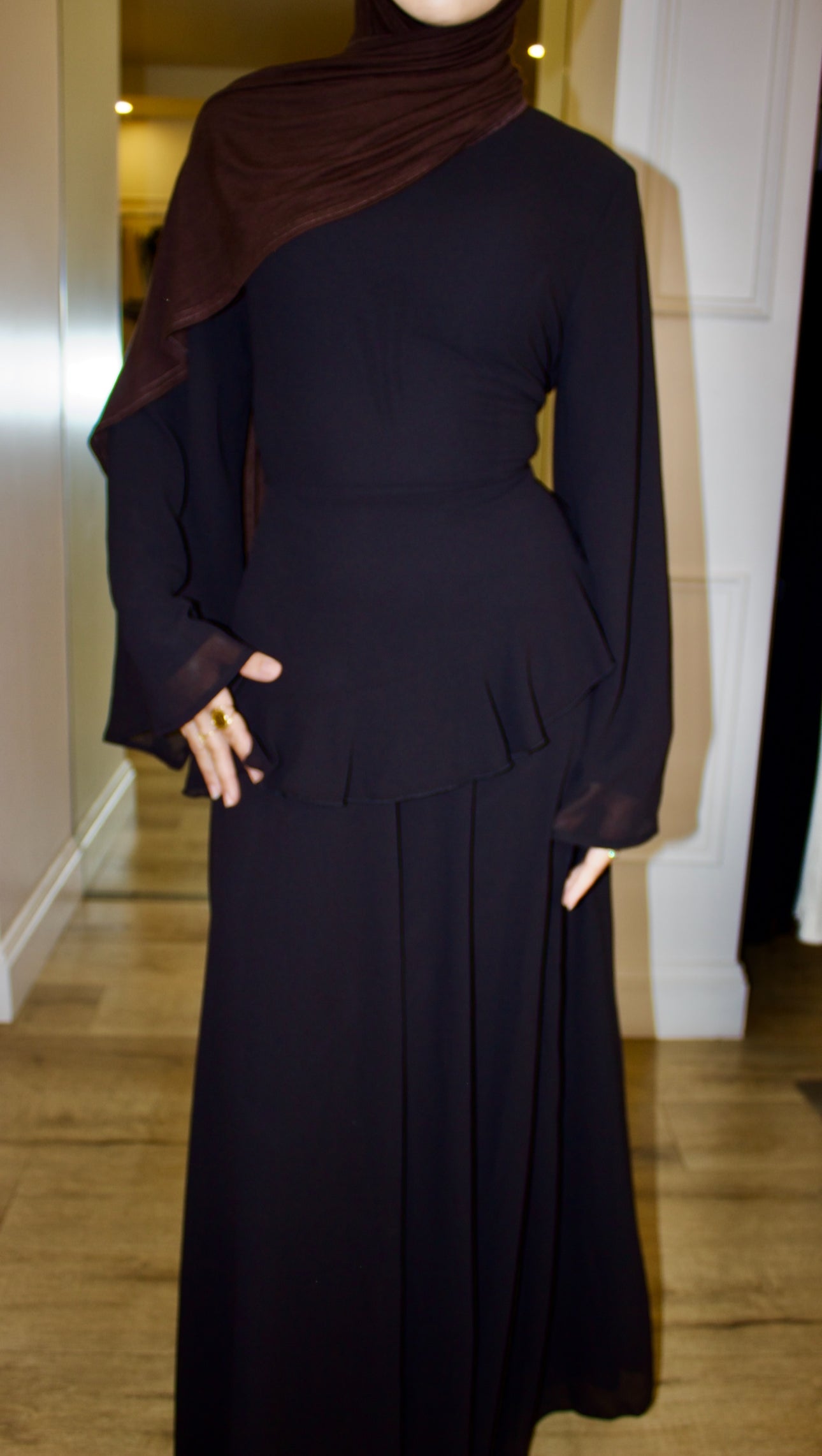 THE PEPLUM DRESS